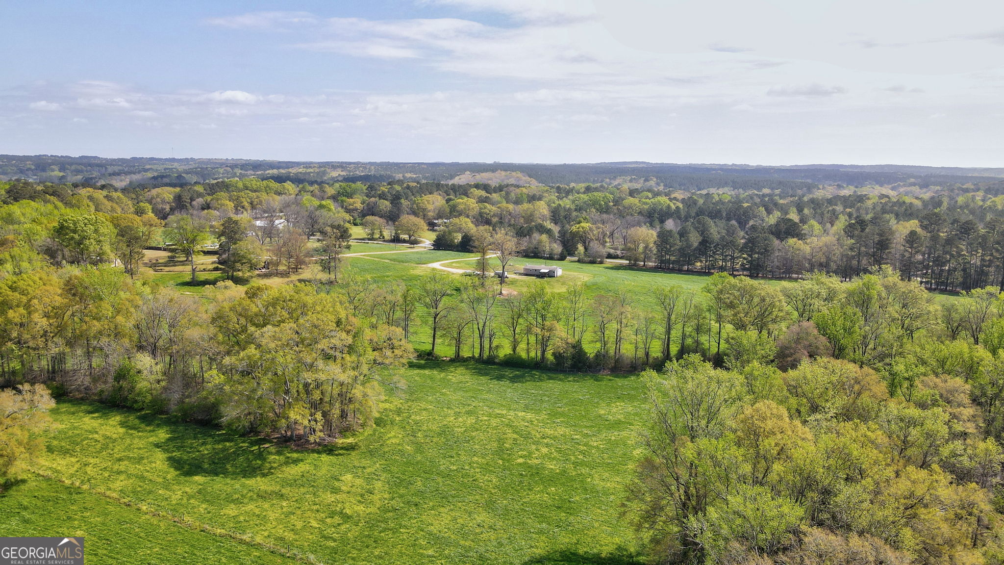 1291 Apalachee River Road Madison, GA 30650 - Photo 22 of 84 a view of a big yard with lots of green space and bushes