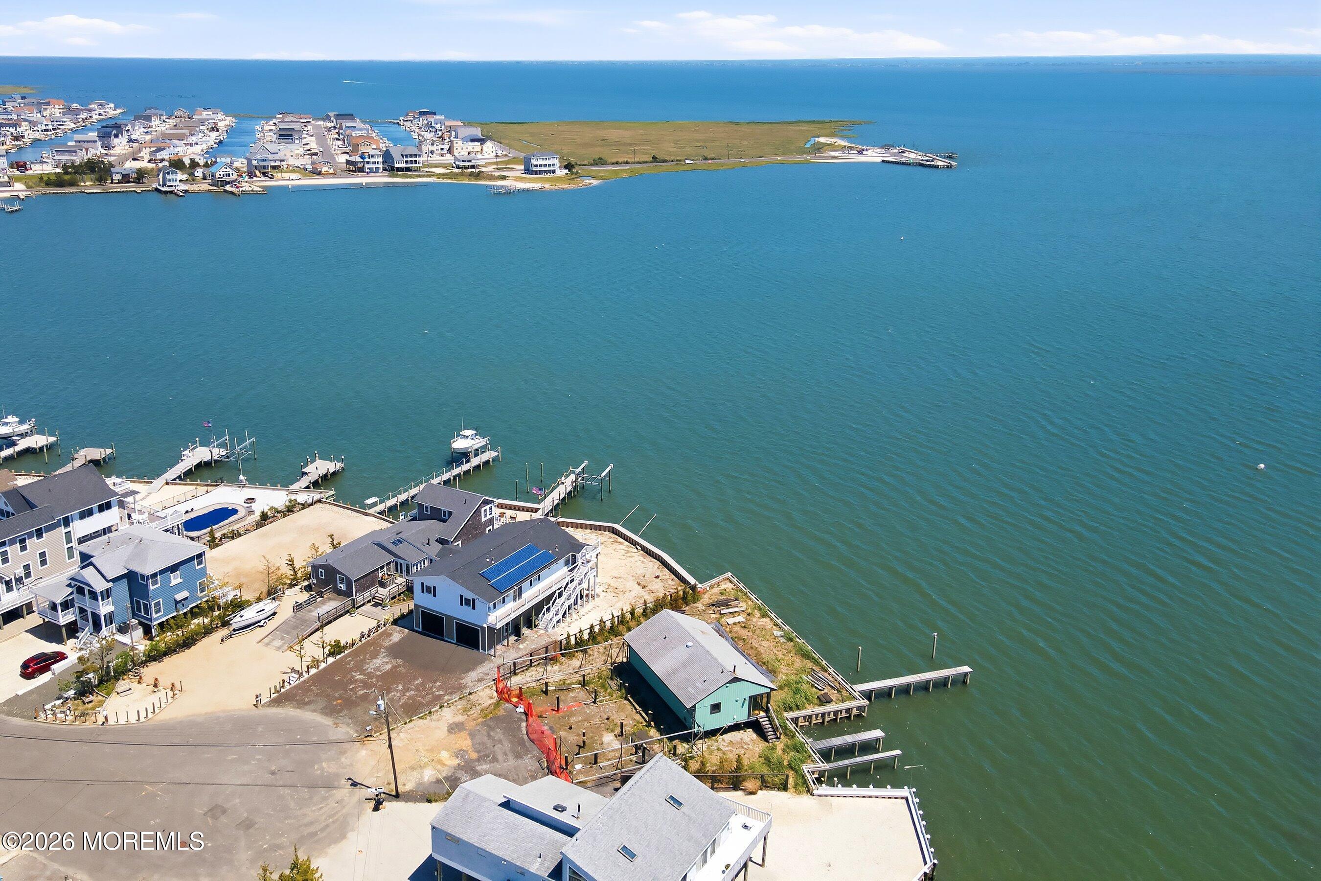 48 Parker Road Tuckerton, NJ 08087 - Photo 18 of 35 an aerial view of a house with a ocean view