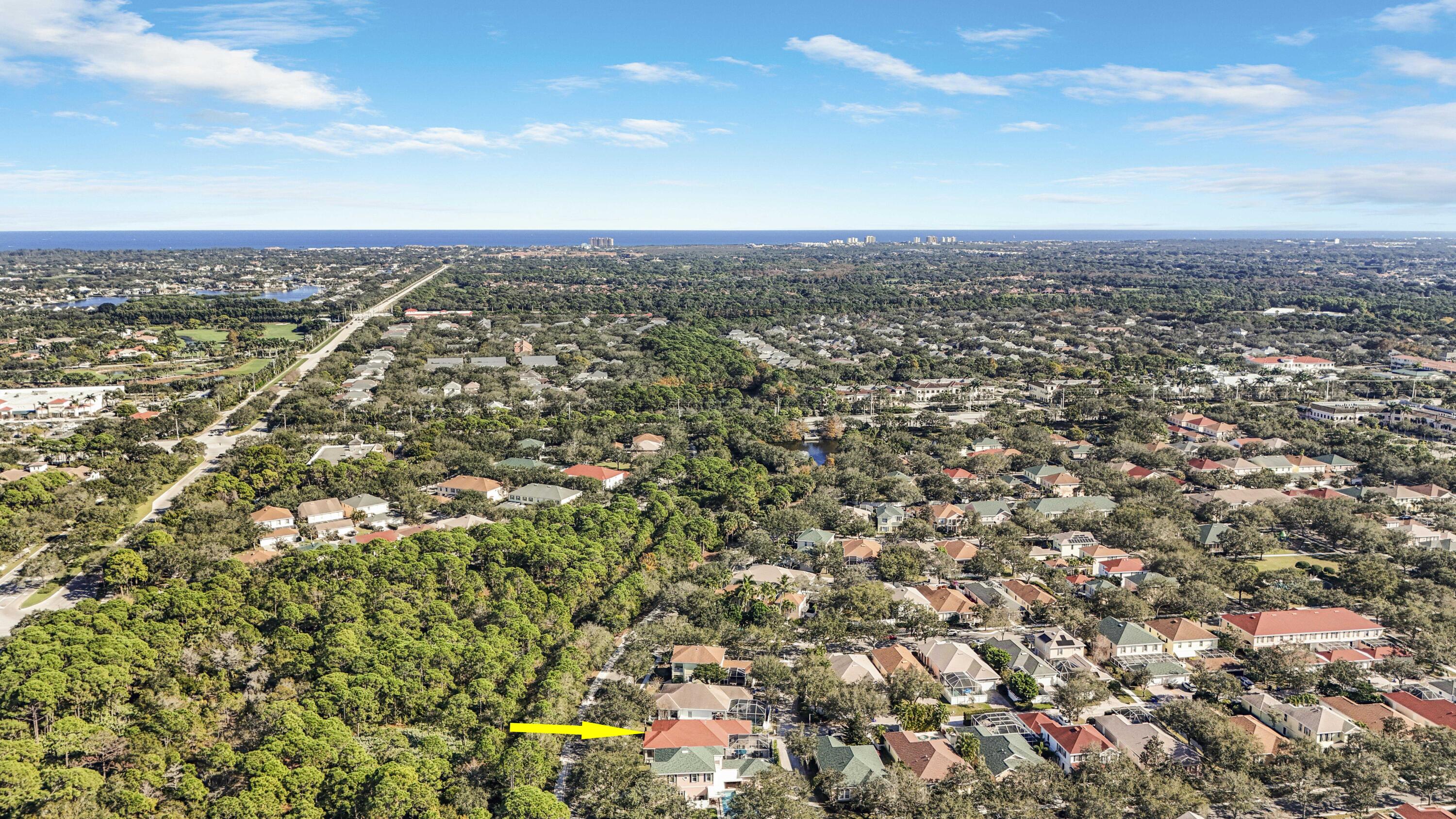 138 Newcastle Drive Jupiter, FL 33458 - Photo 39 of 44 an aerial view of multiple house