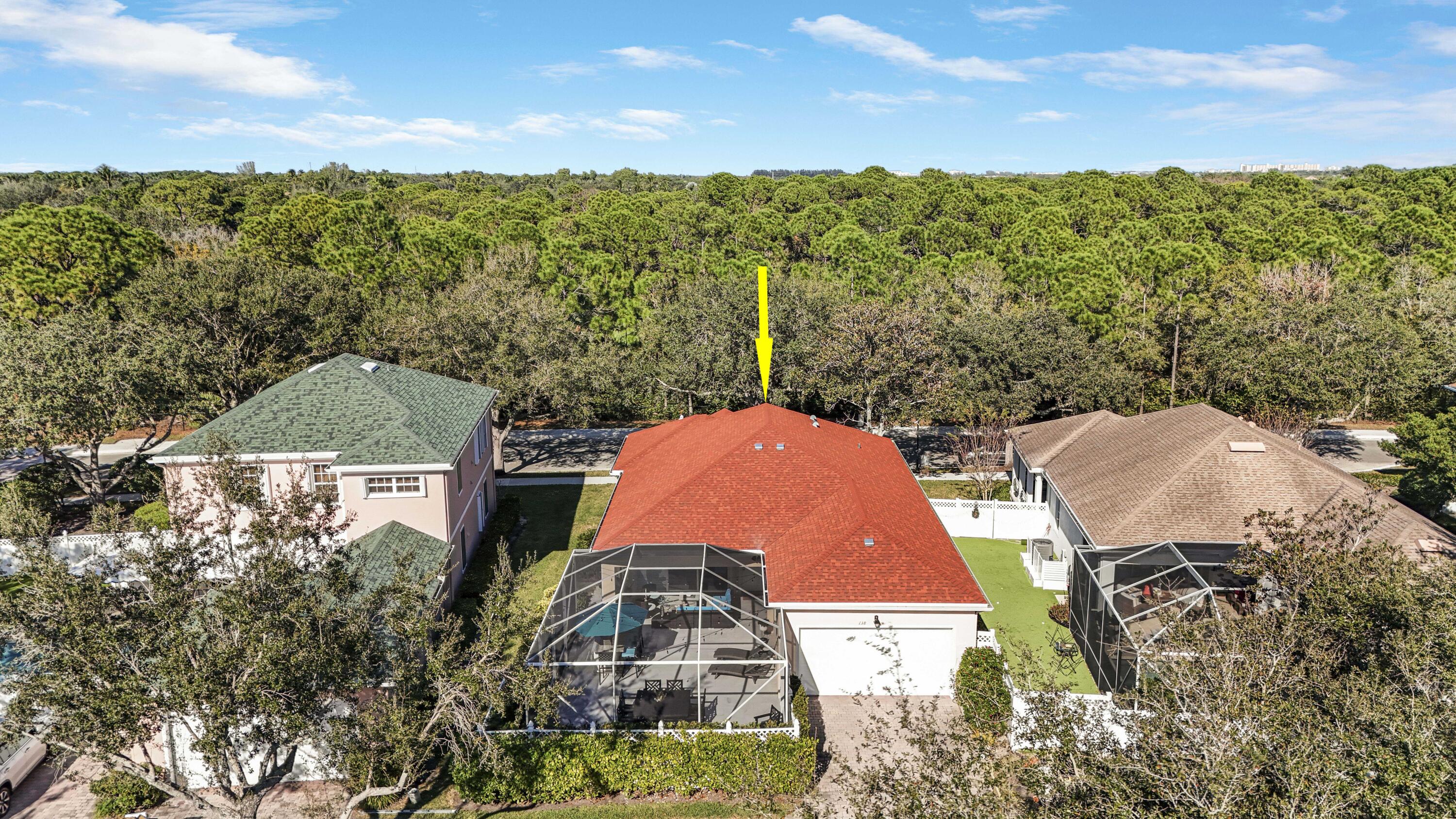 138 Newcastle Drive Jupiter, FL 33458 - Photo 43 of 44 an aerial view of a house
