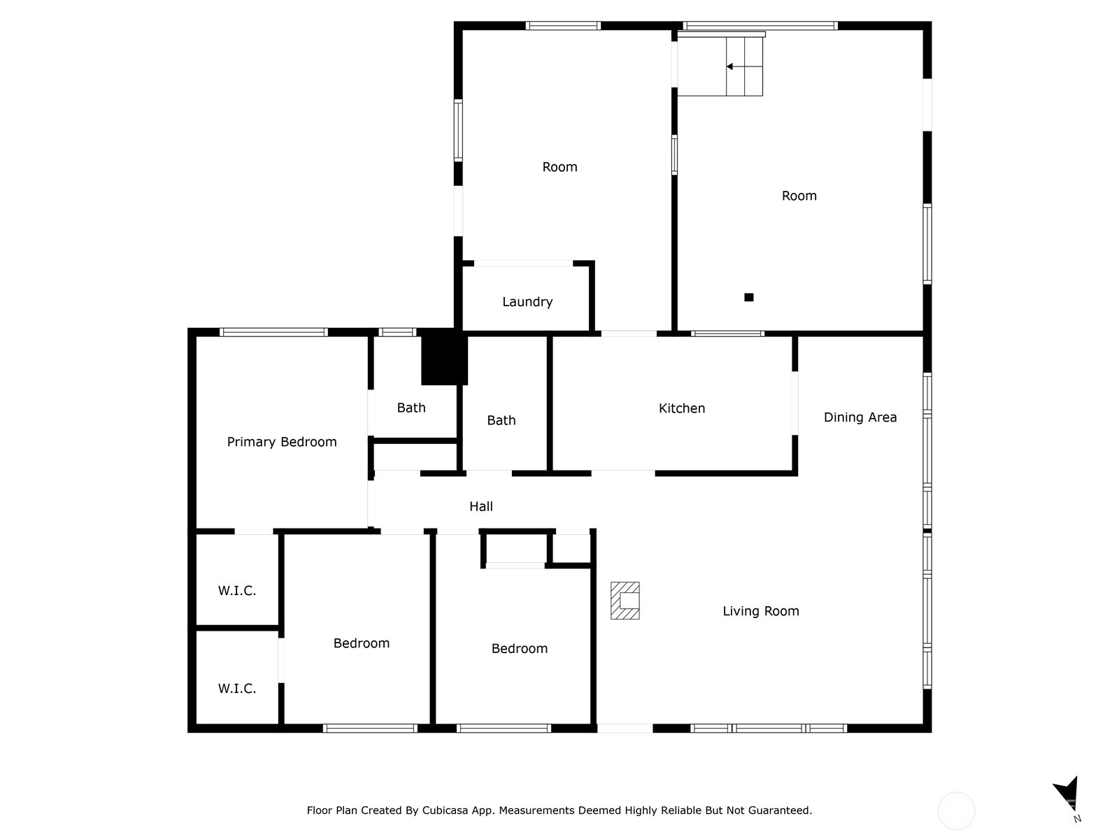 520 North Main Street, Unit F Pe Ell, WA 98572 - Photo 31 of 31 a picture of floor plan