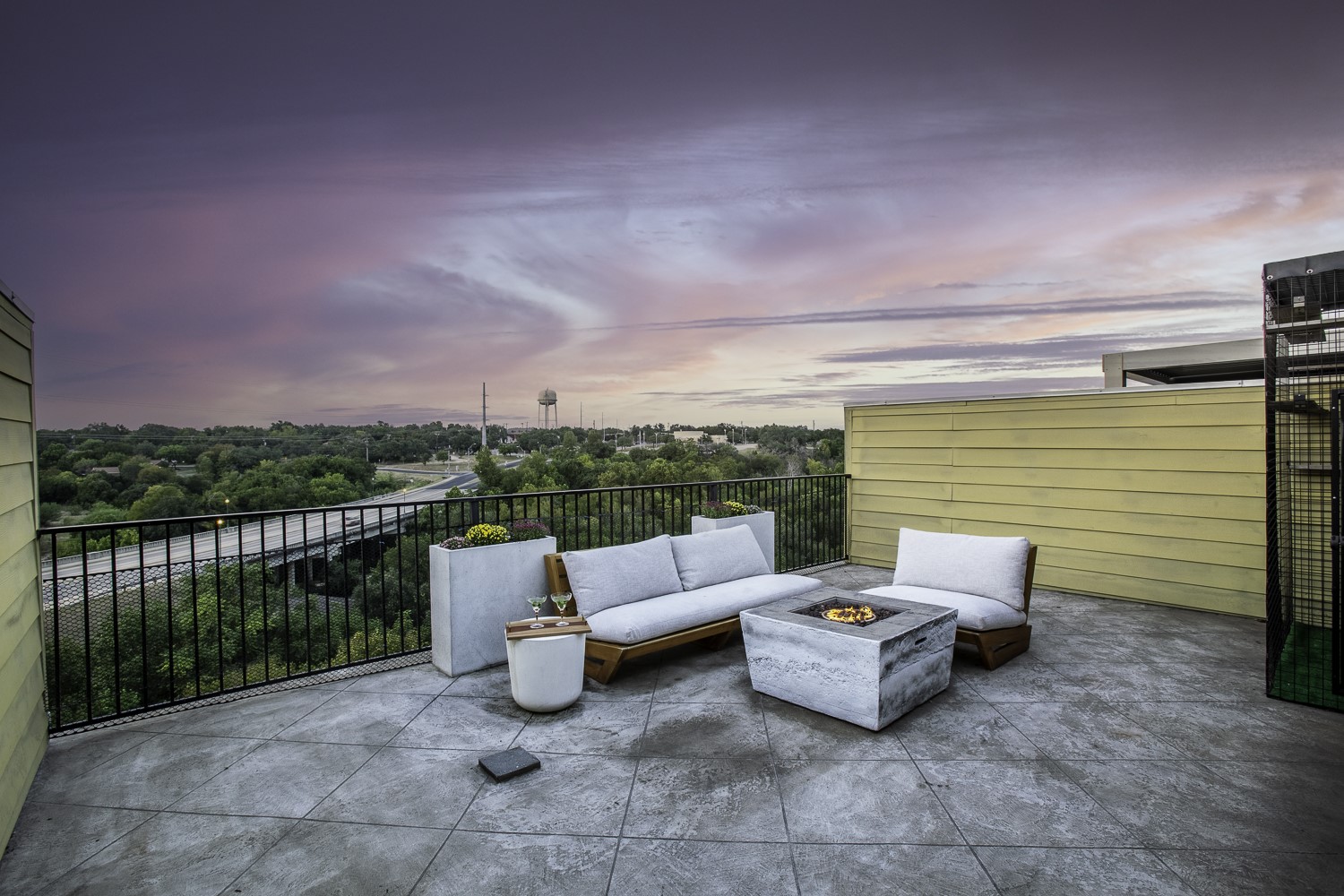 221 Adams Street Georgetown, TX 78628 - Photo 35 of 35 a terrace with outdoor seating and barbeque oven
