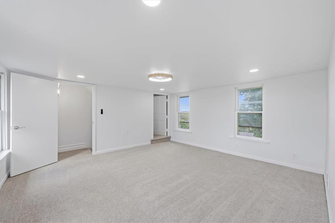 2412 Clearview Road Coplay, PA 18037 - Photo 16 of 53 Plush carpeting and recessed lighting create a comfortable atmosphere in this versatile space.