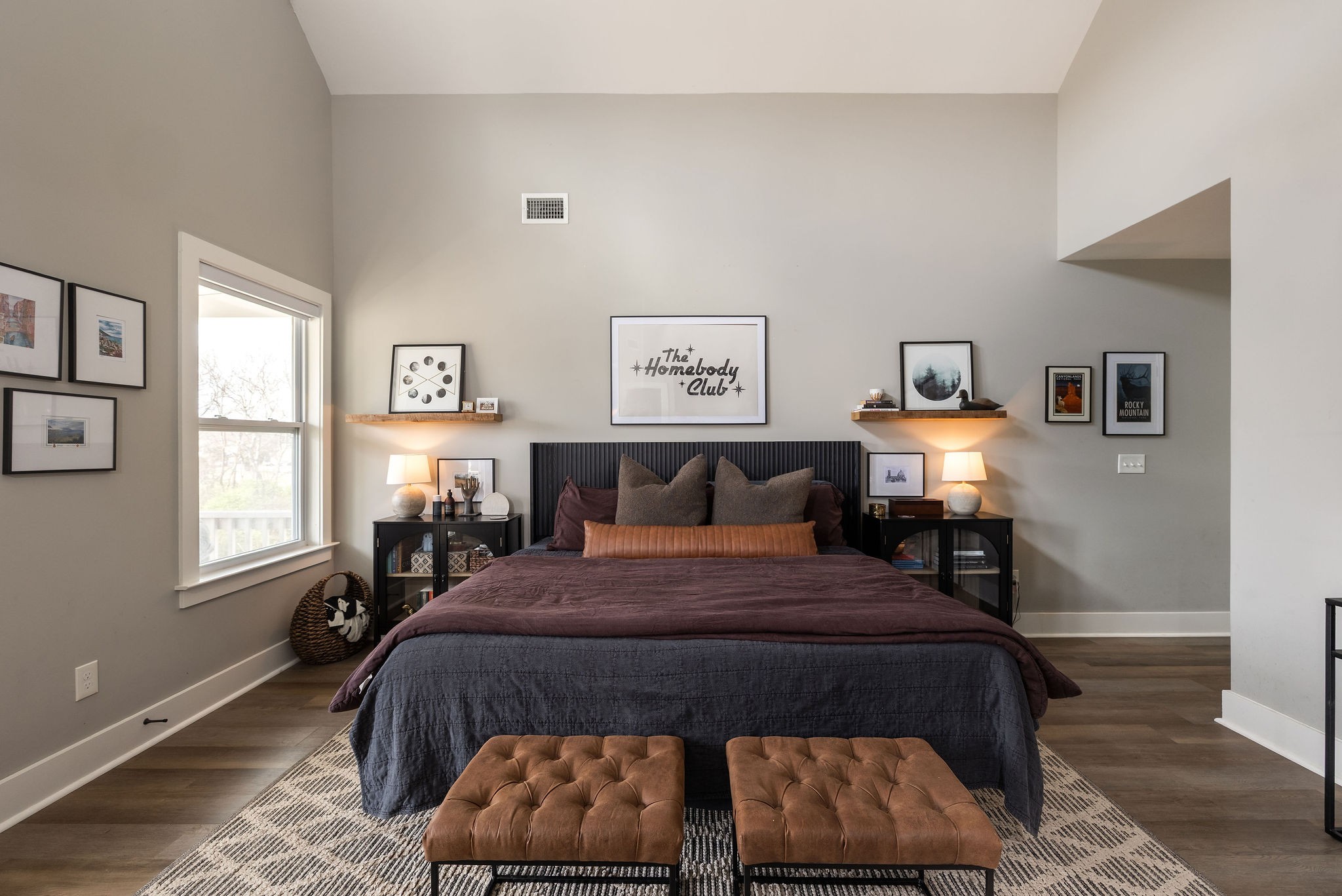 3415 Old Anderson Road Antioch, TN 37013 - Photo 18 of 46 a bedroom with a bed and wooden floor