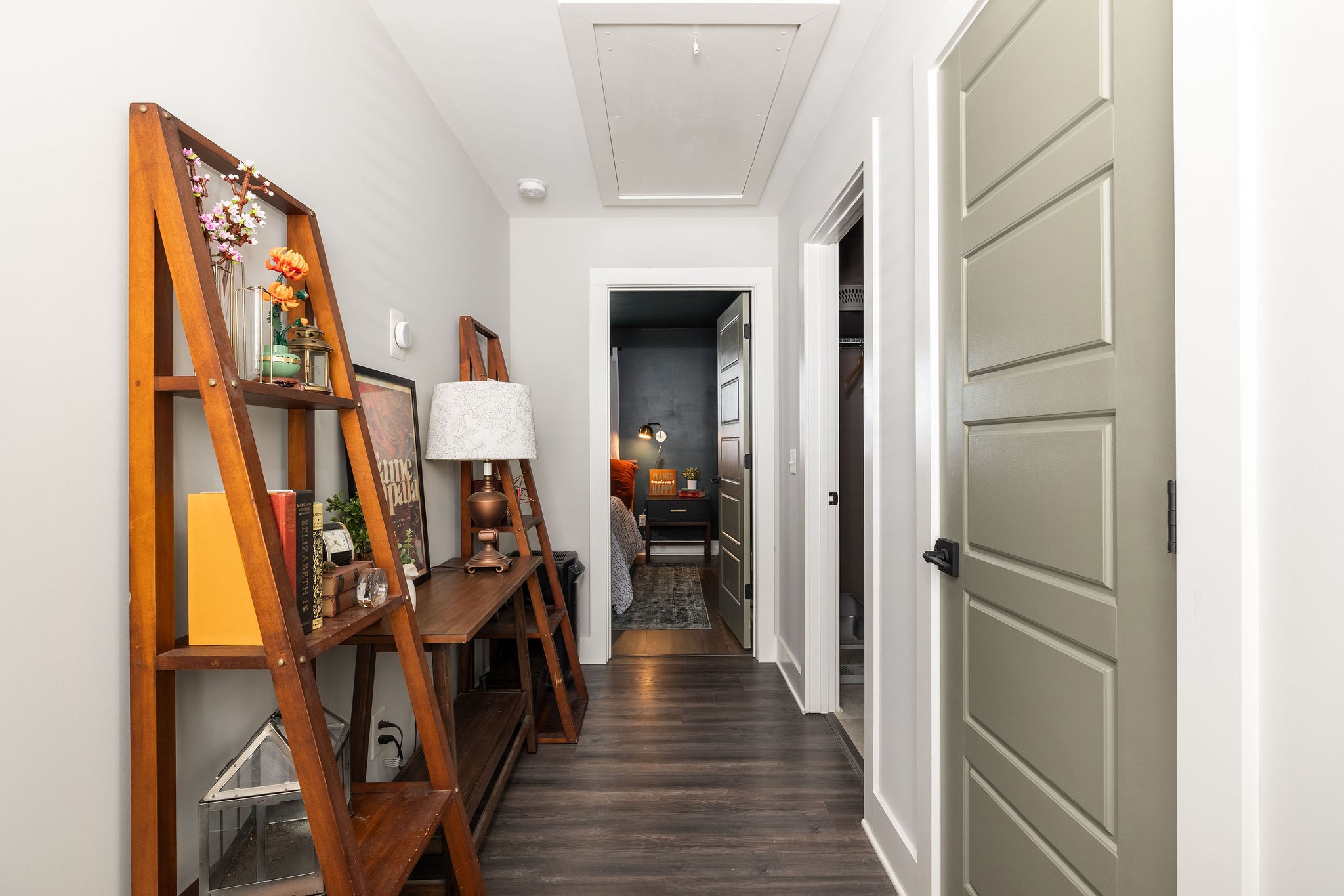 3415 Old Anderson Road Antioch, TN 37013 - Photo 28 of 46 a view of a hallway with wooden floor and staircase