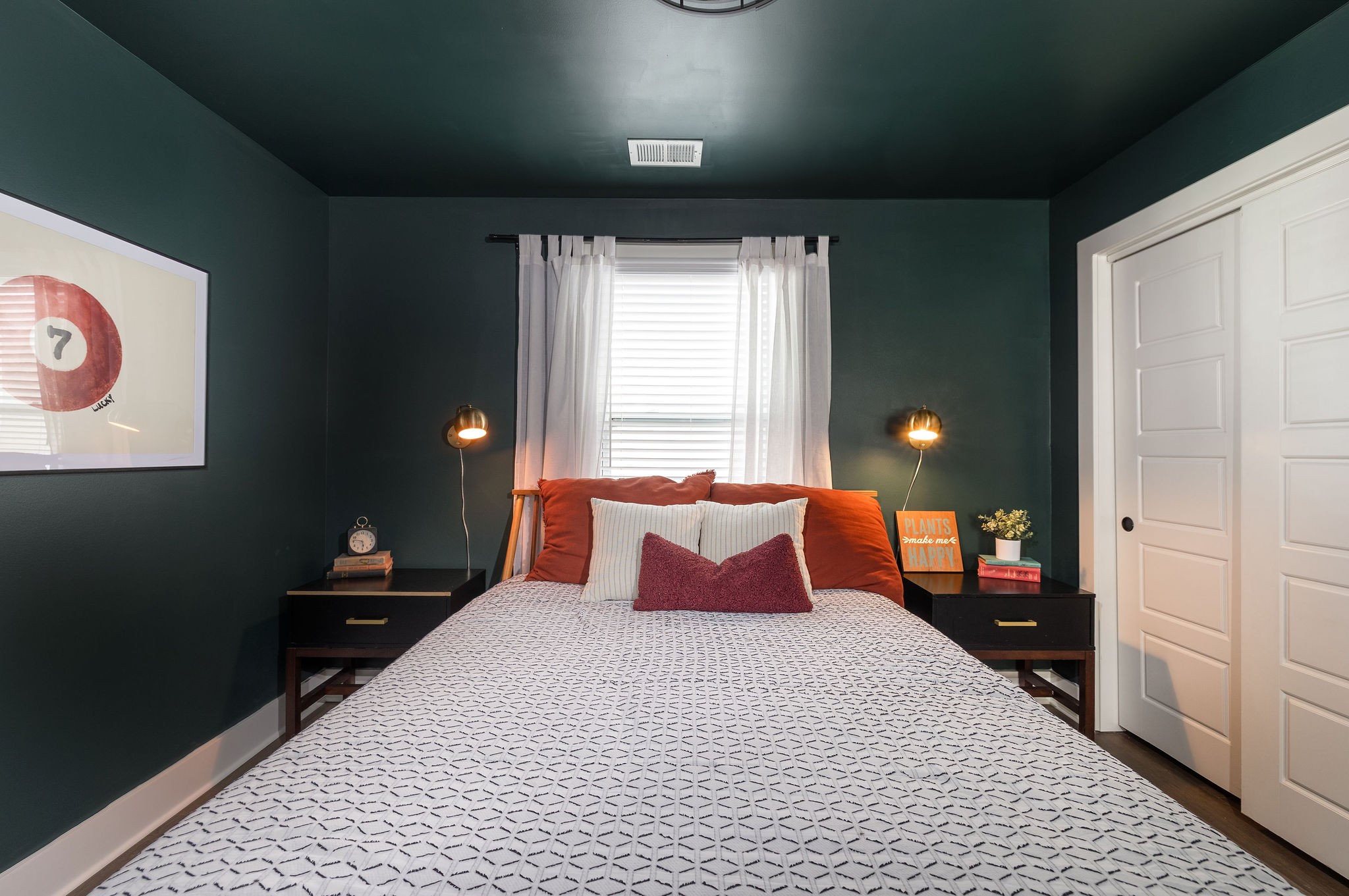 3415 Old Anderson Road Antioch, TN 37013 - Photo 32 of 46 a bedroom with a bed and a lamp