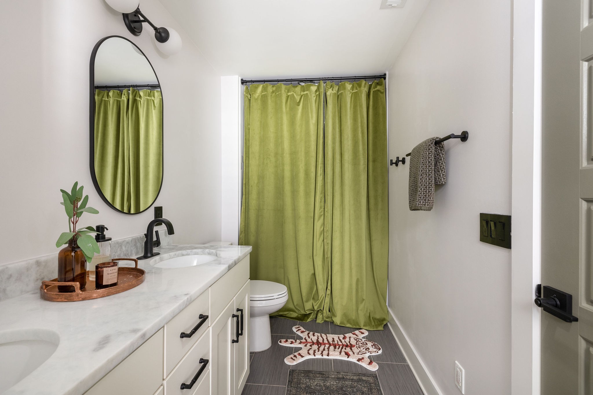 3415 Old Anderson Road Antioch, TN 37013 - Photo 35 of 46 a bathroom with a sink a toilet and shower