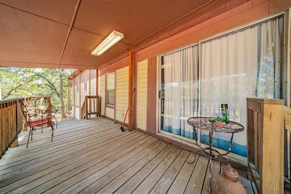 a outdoor space with furniture