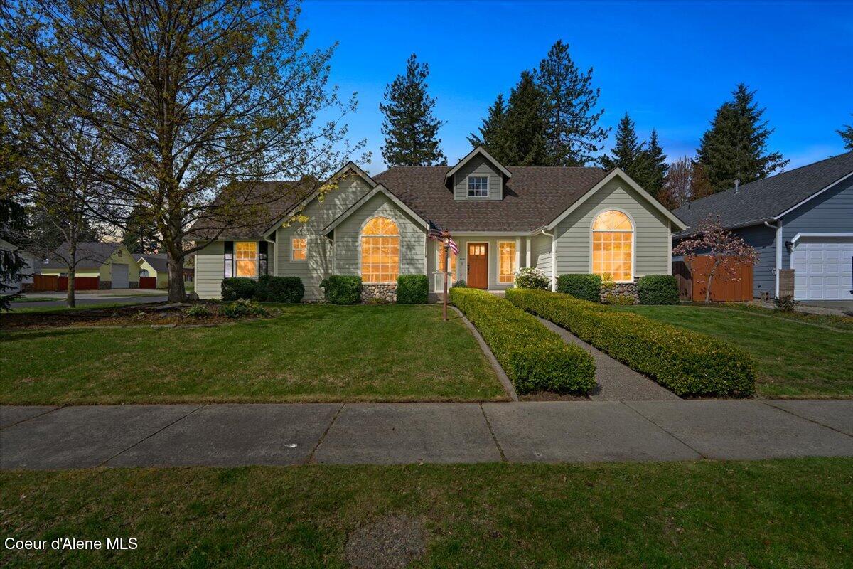 3815 North Alex Street Coeur D'Alene, ID 83815 - Photo 1 of 64 01-Twilight Front of Home