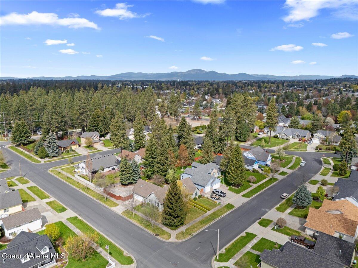 3815 North Alex Street Coeur D'Alene, ID 83815 - Photo 3 of 64 03-Aerial Front of Home