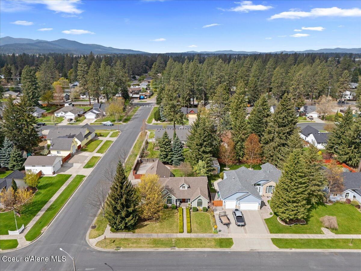 3815 North Alex Street Coeur D'Alene, ID 83815 - Photo 4 of 64 04-Aerial Front of Home