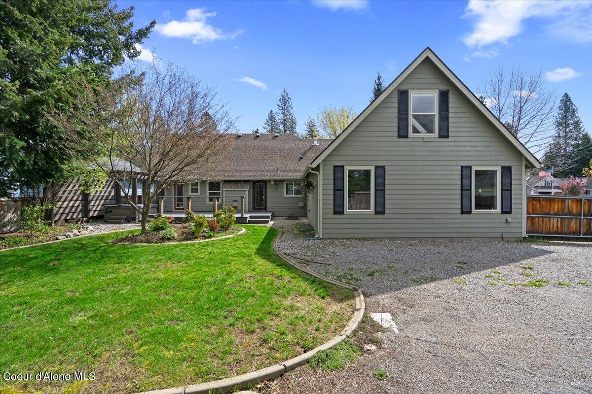 3815 North Alex Street Coeur D'Alene, ID 83815 - Photo 57 of 64 57-Back of Home