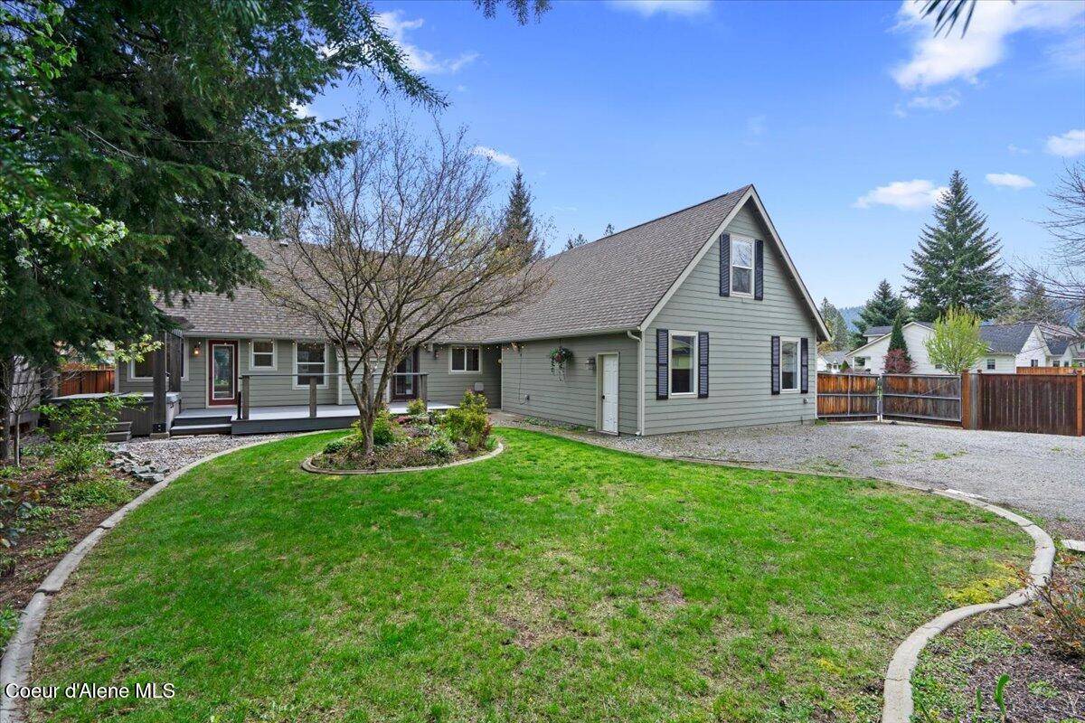 3815 North Alex Street Coeur D'Alene, ID 83815 - Photo 58 of 64 58-Back of Home