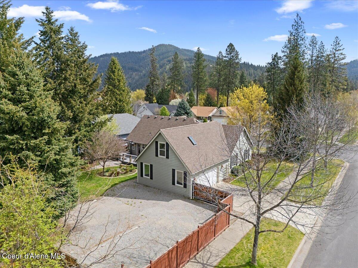 3815 North Alex Street Coeur D'Alene, ID 83815 - Photo 60 of 64 60-Aerial Back of Home