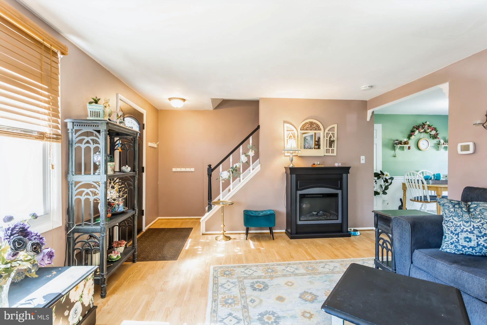 220 Drexel Drive Bel Air, MD 21014 - Photo 5 of 55 a living room with furniture and a fireplace