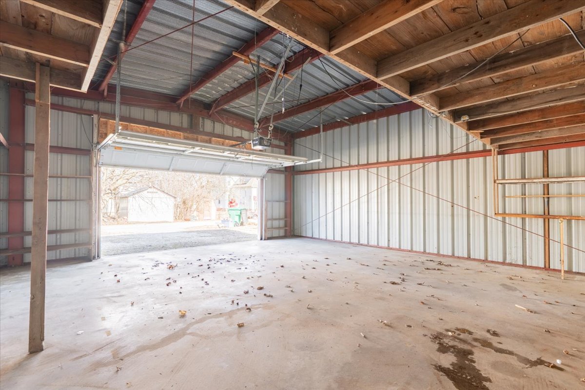 321 East 2nd Street El Paso, IL 61738 - Photo 33 of 37 a view of a room with wooden walls