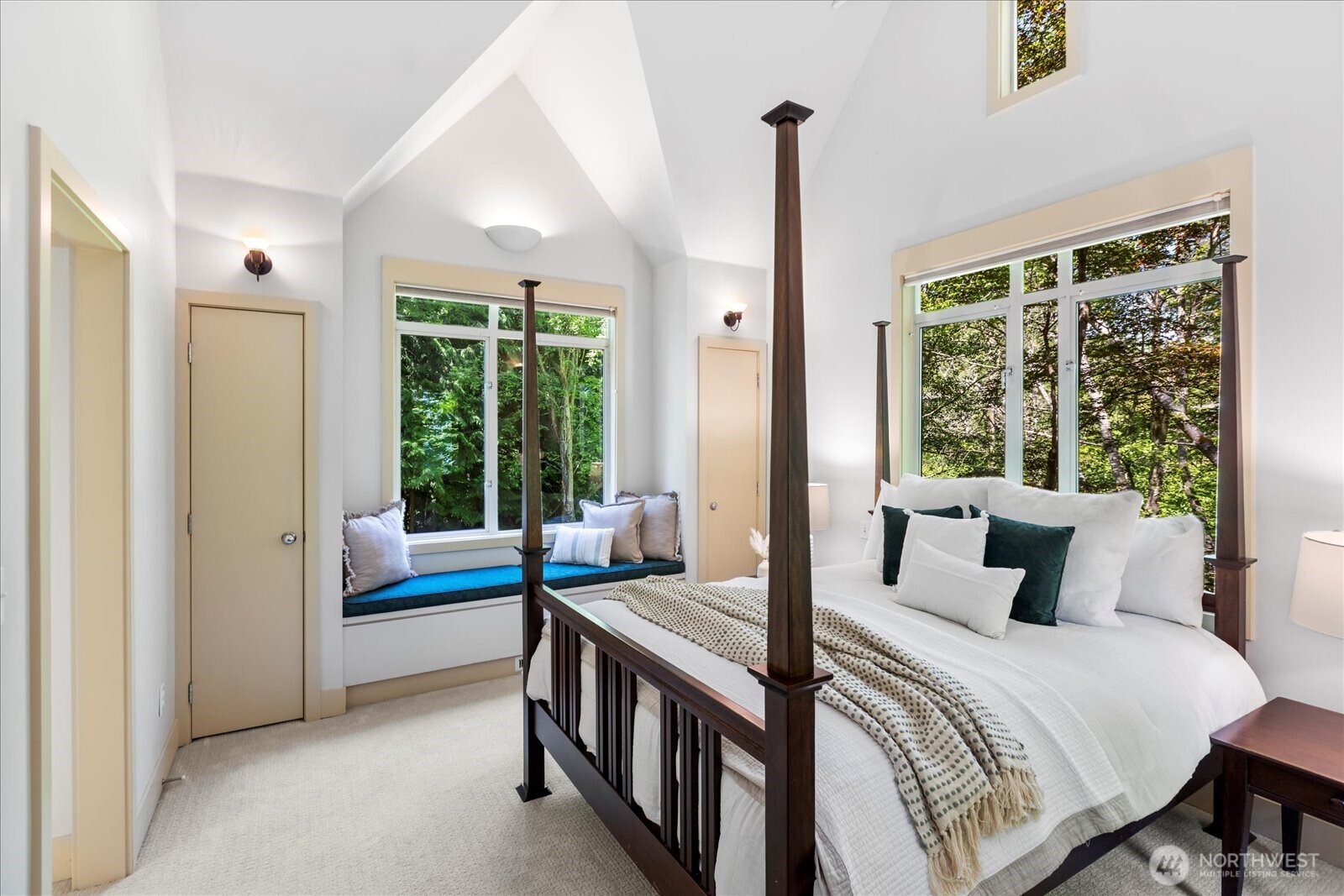 4309 Olympic Boulevard Everett, WA 98203 - Photo 16 of 40 a bedroom with a bed and large window