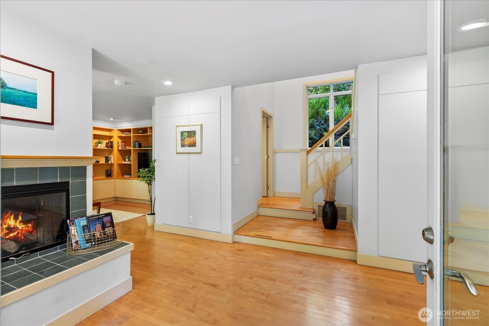 4309 Olympic Boulevard Everett, WA 98203 - Photo 3 of 40 a living room with furniture and a fireplace