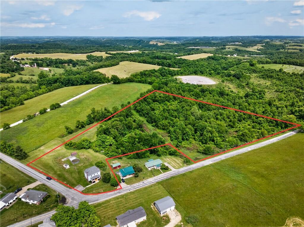 6 Dry Ridge Road West Alexander, PA 15376 - Photo 22 of 32 10 Acres Outlined!