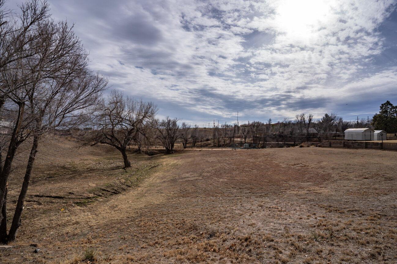 0 Primrose Lane Borger, TX 79007 - Photo 6 of 10 a view of a dry yard with trees