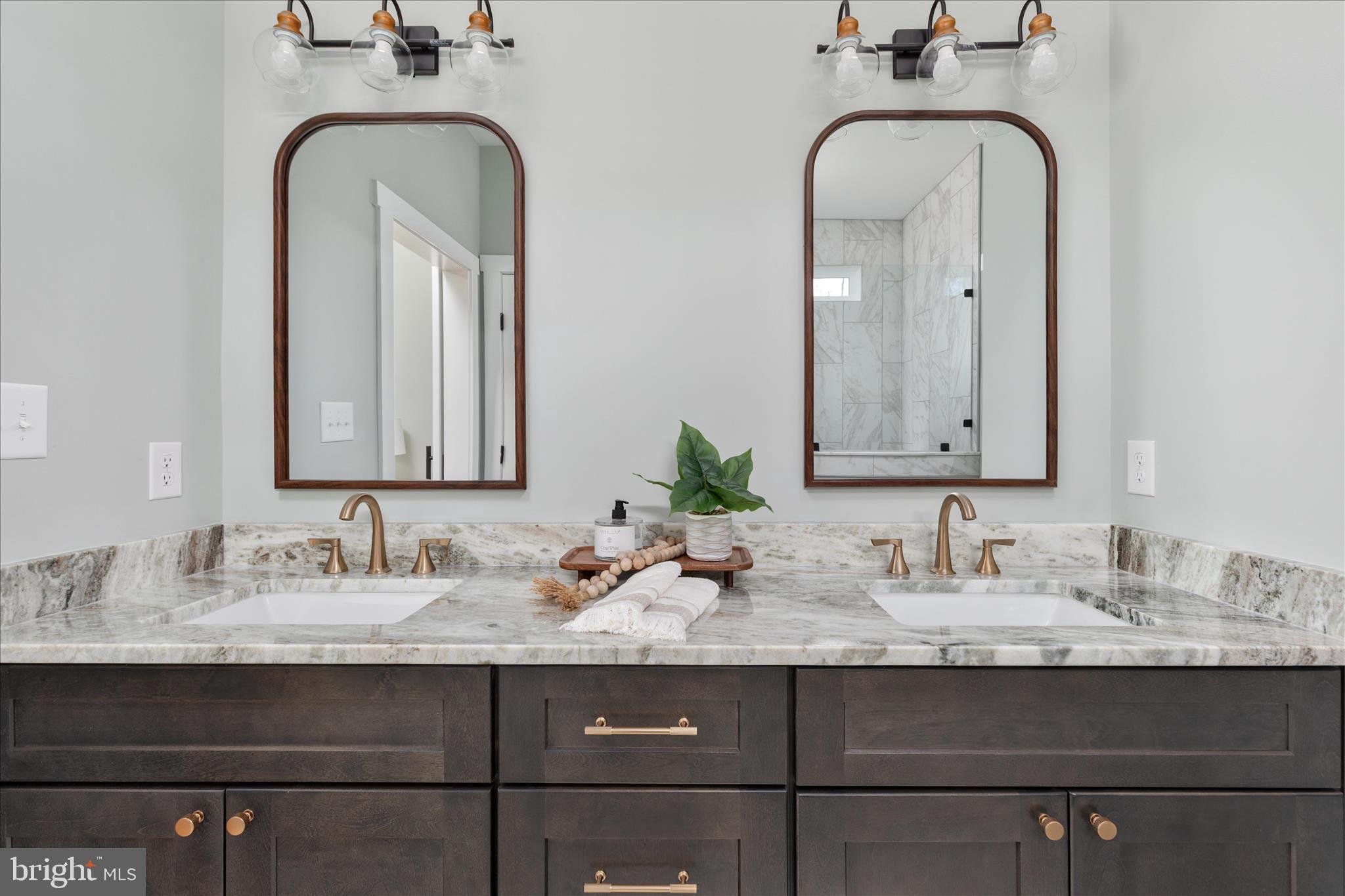 14305 Inlet Road Culpeper, VA 22701 - Photo 27 of 73 Dual vanities with champagne gold accents