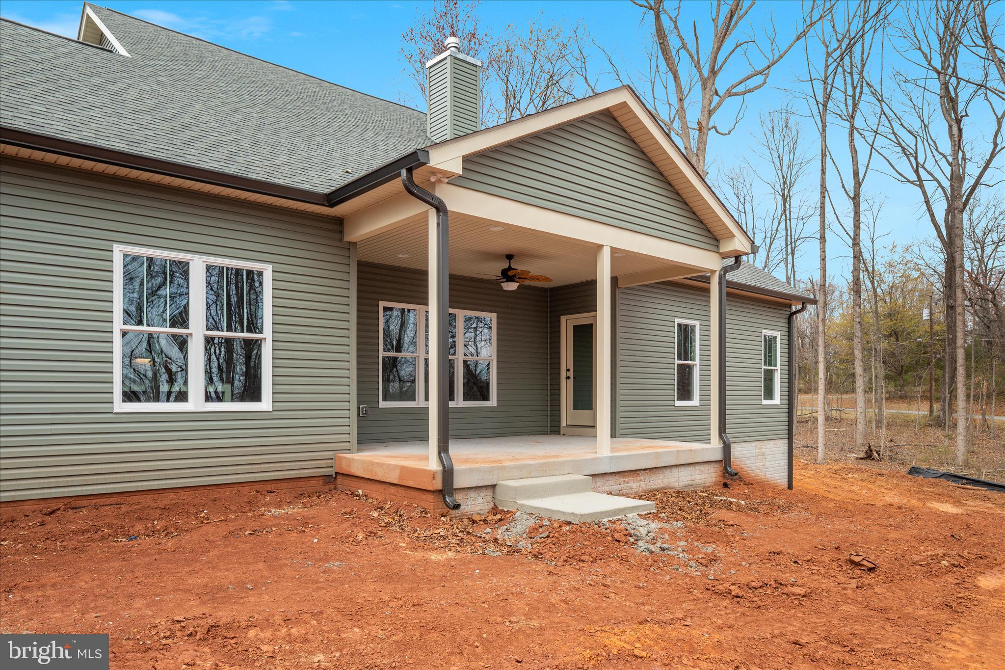 14305 Inlet Road Culpeper, VA 22701 - Photo 48 of 73 Rear elevation with covered patio