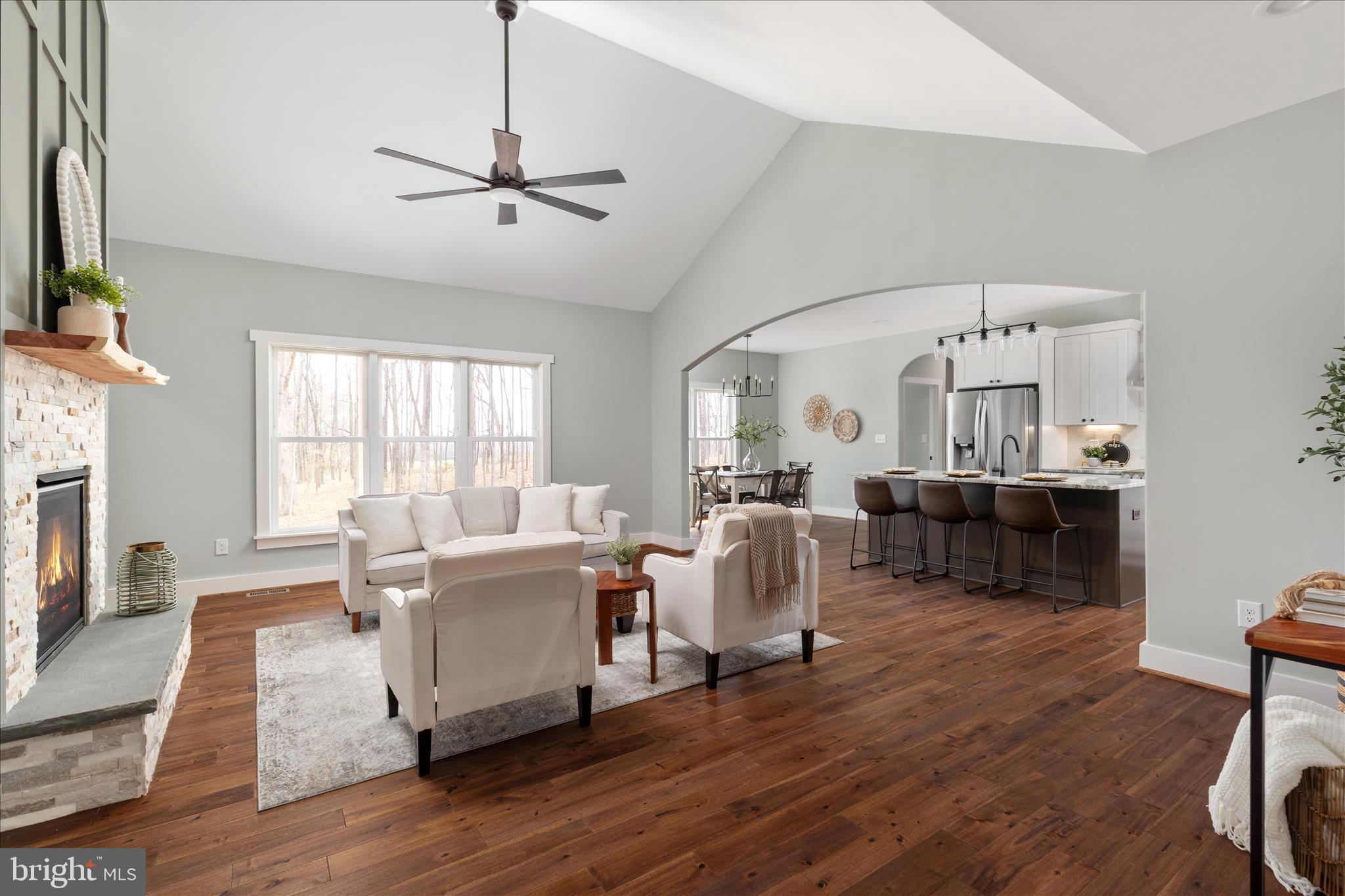 14305 Inlet Road Culpeper, VA 22701 - Photo 7 of 73 Great room with view of kitchen