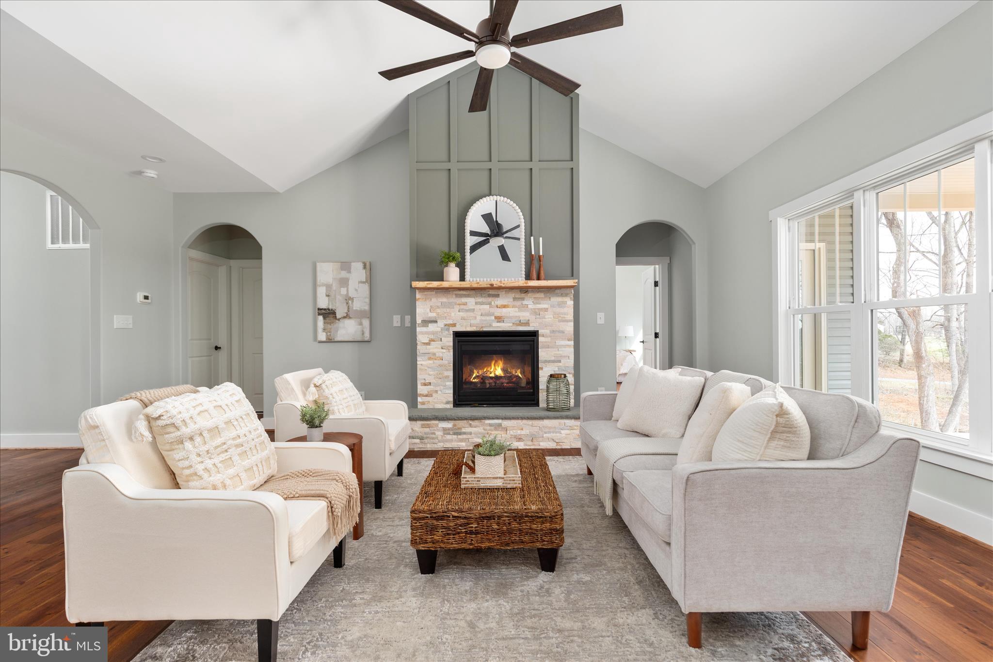 14305 Inlet Road Culpeper, VA 22701 - Photo 9 of 73 Cathedral ceiling, custom wainscoting trim