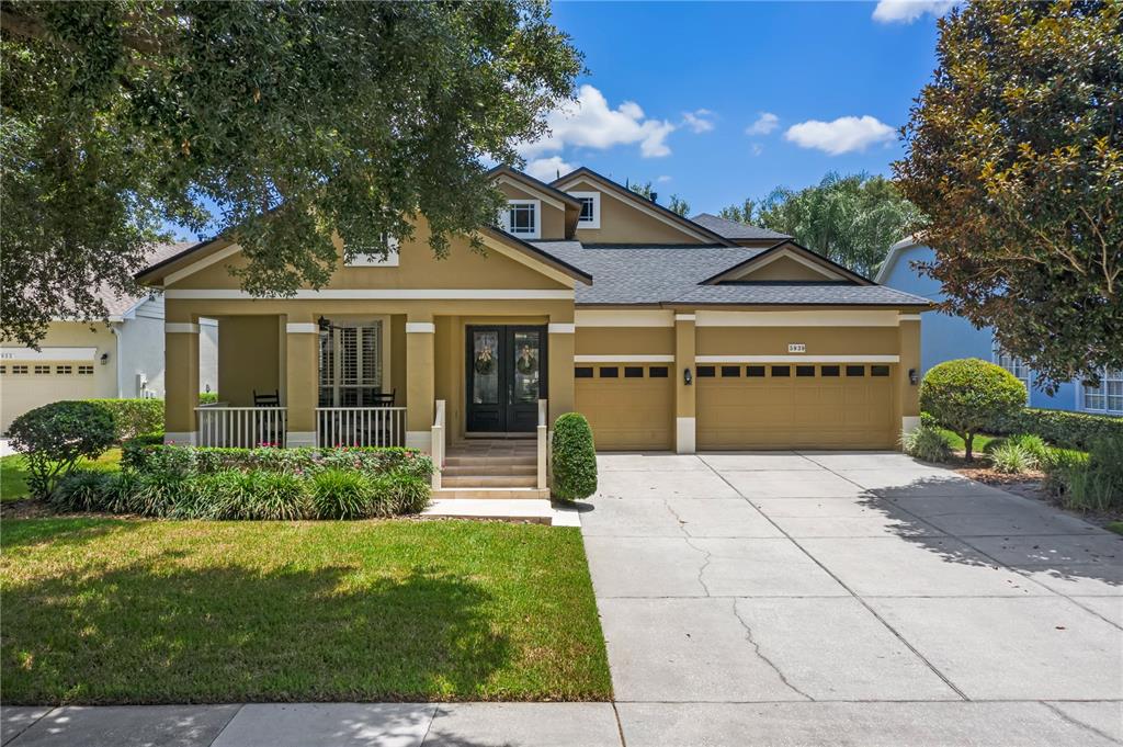 Keenes Pointe features a Jack Nicklaus Signature Golf Course and this GOLF FRONT home with 3 car garage.