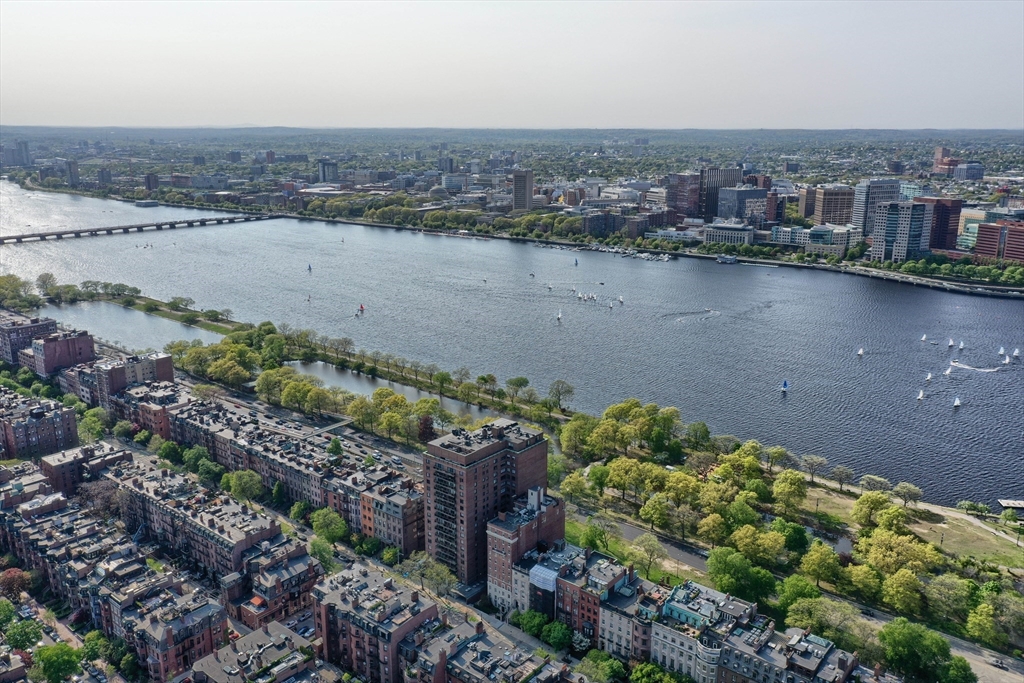 180 Beacon Street, Unit 14FG Boston, MA 02116 - Photo 2 of 40 an aerial view of a houses with a lake view
