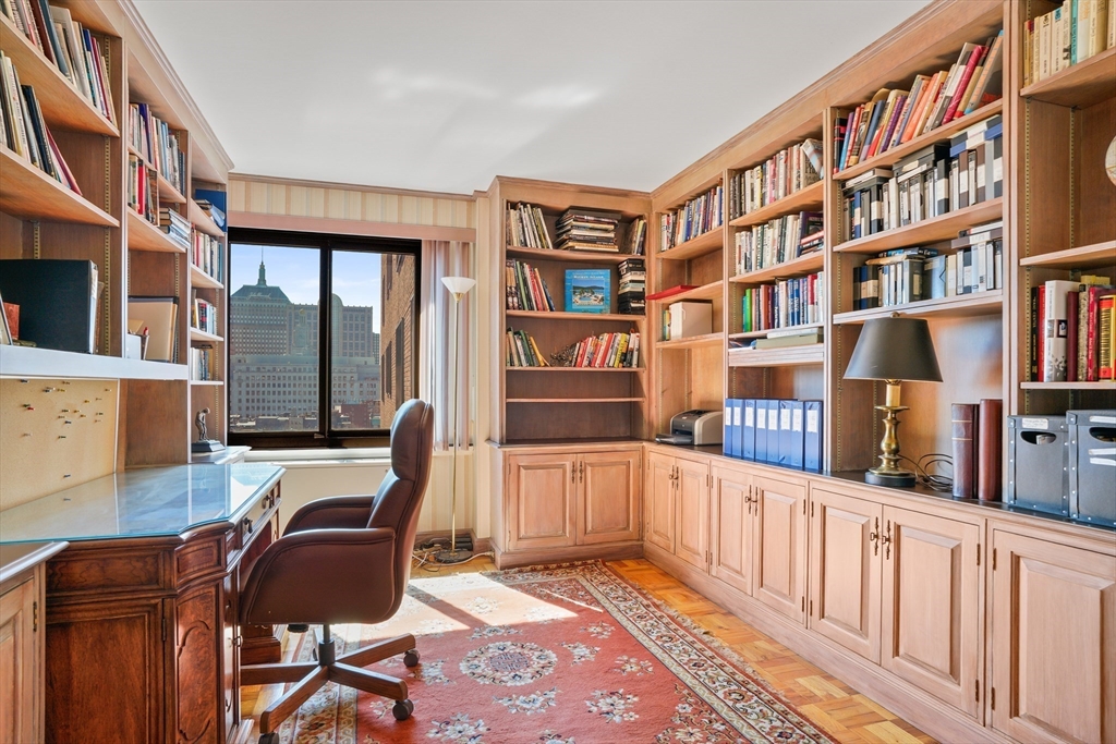 180 Beacon Street, Unit 14FG Boston, MA 02116 - Photo 33 of 40 a view of a workspace with furniture