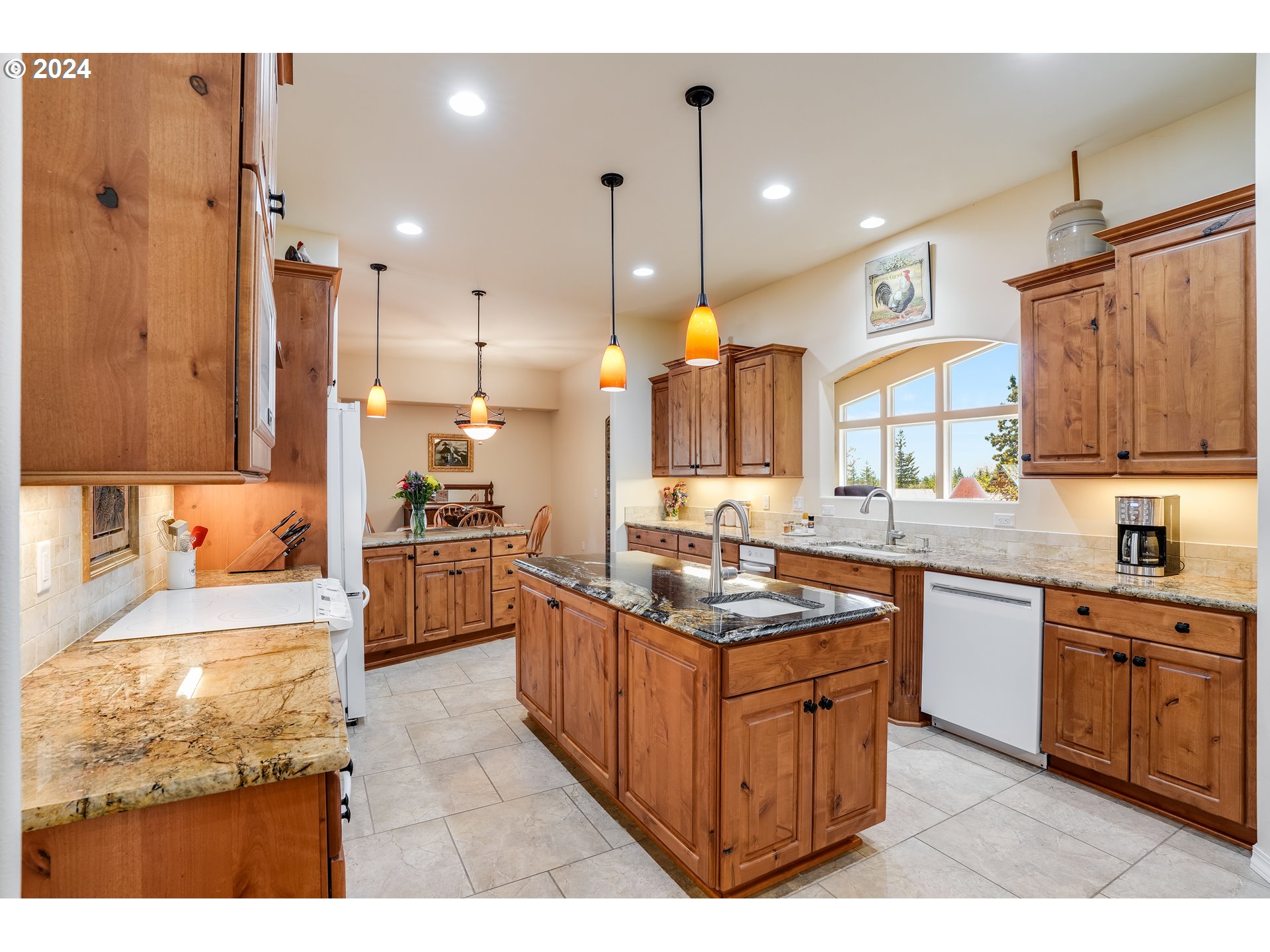 11 Deer Ridge Road Goldendale, WA 98620 - Photo 3 of 45 a kitchen with stainless steel appliances granite countertop a sink stove and refrigerator