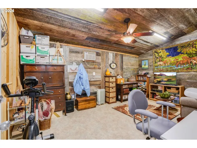 a view of a terrace with a yard