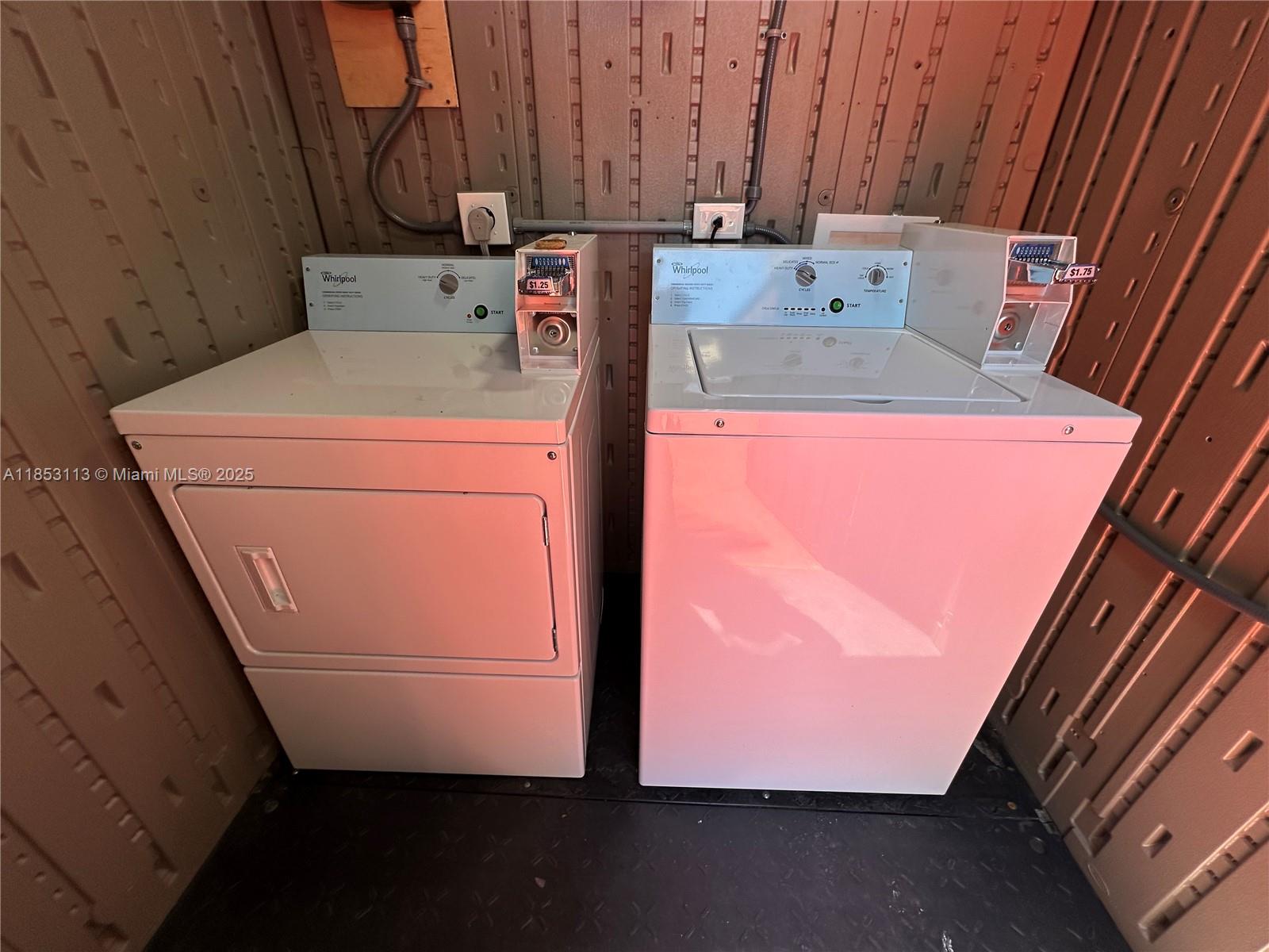 1630 Southwest 10th Street, Unit 8 Miami, FL 33135 - Photo 14 of 14 a utility room with dryer and washer