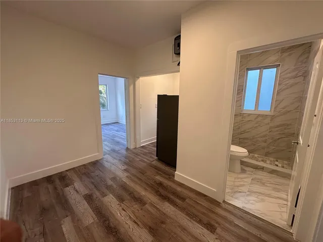 wooden floor in an empty room