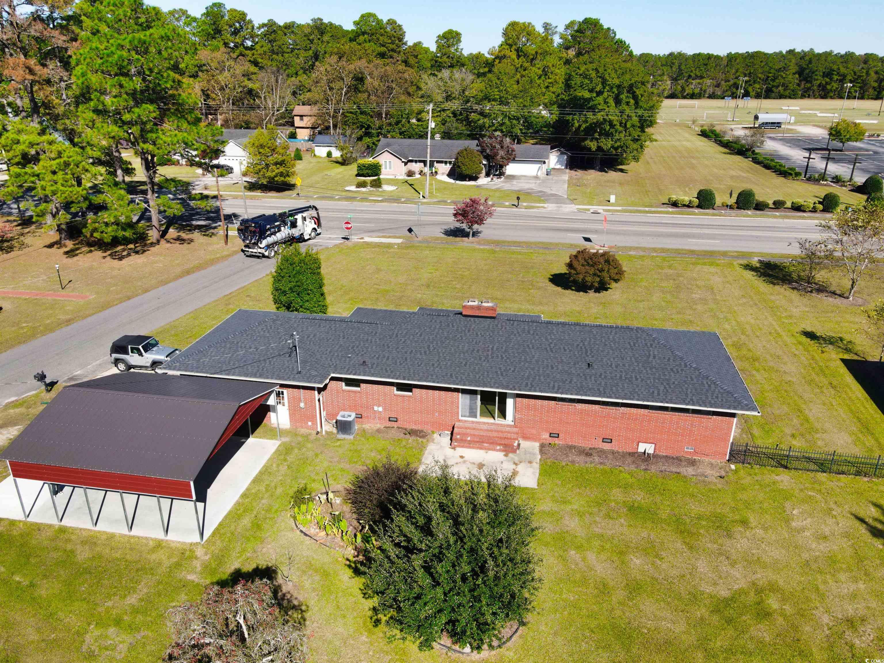 5408 Main Street Loris, SC 29569 - Photo 5 of 20 Aerial view of property and surrounding area