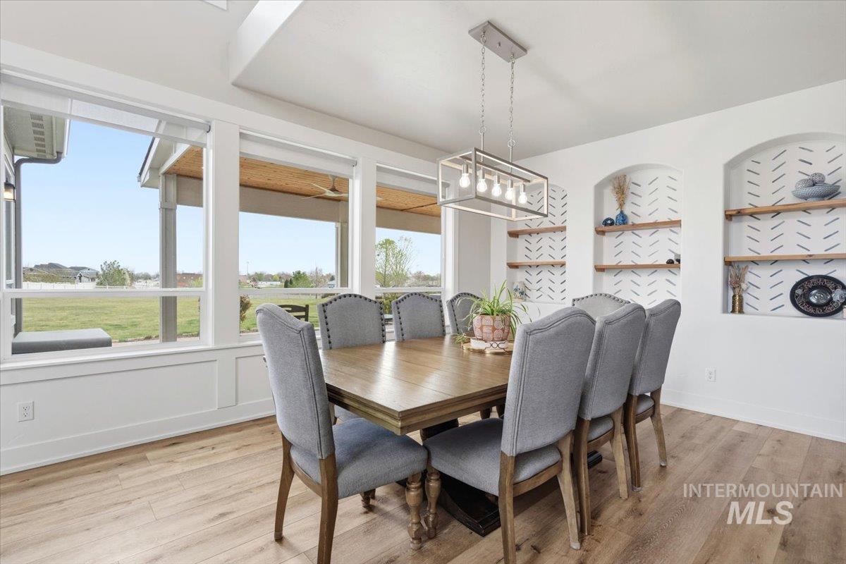1282 Cimarron Court Middleton, ID 83644 - Photo 13 of 44 Dining room featuring light wood finished floors and baseboards