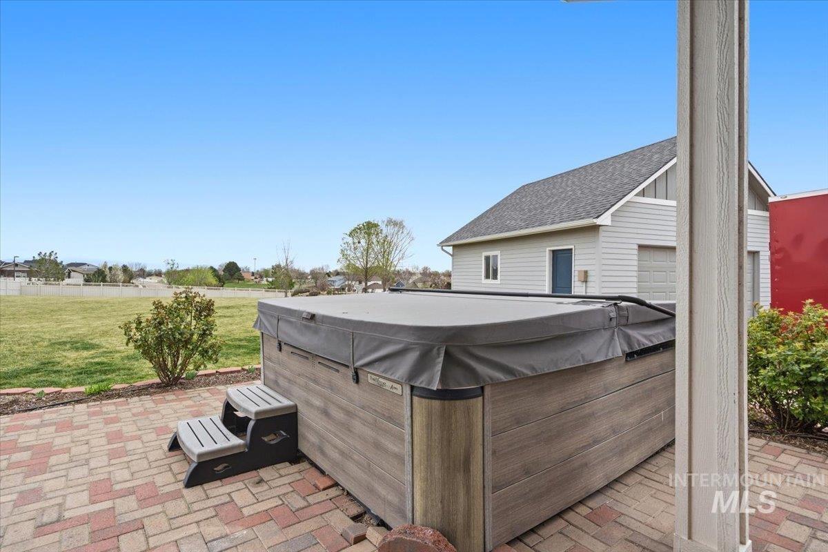 1282 Cimarron Court Middleton, ID 83644 - Photo 38 of 44 View of patio with a hot tub