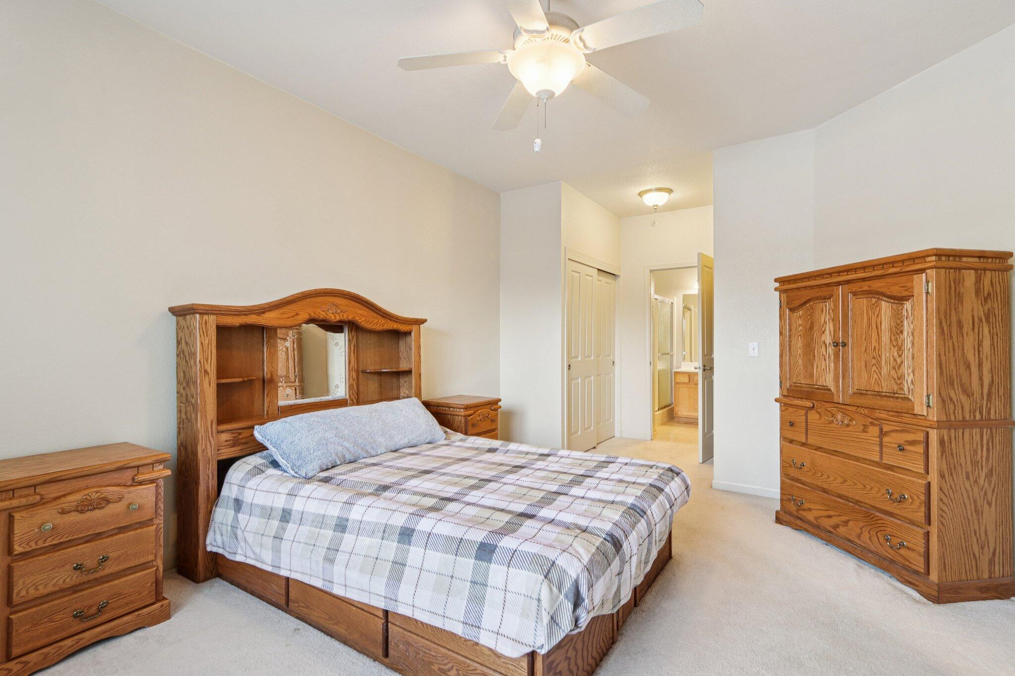 9405 South Cobblestone Way, Unit A Franklin, WI 53132 - Photo 9 of 15 Great Closets and En Suite Bath