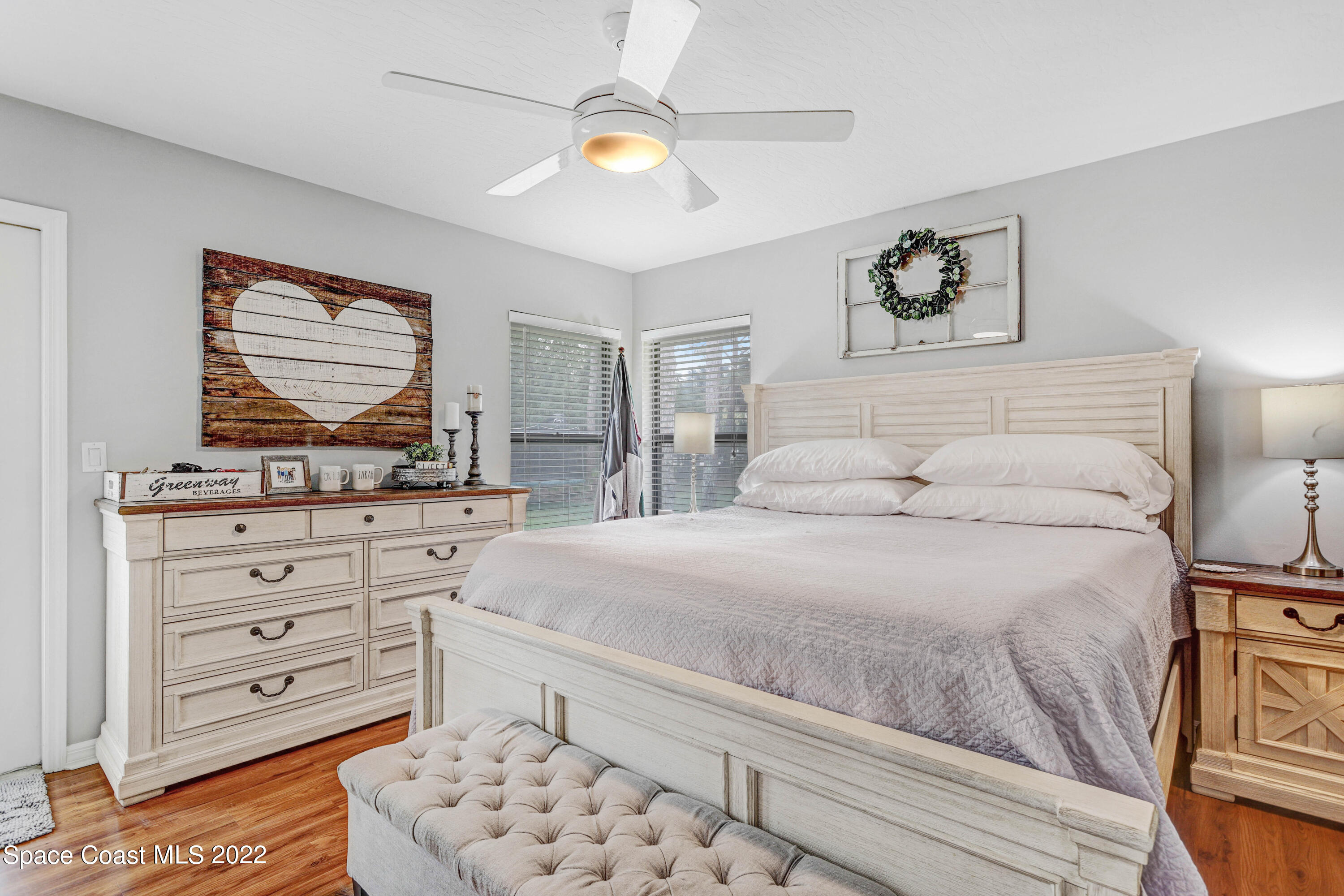 4500 Hunters Run Circle Grant Valkaria, FL 32949 - Photo 20 of 35 West side Master Bedroom