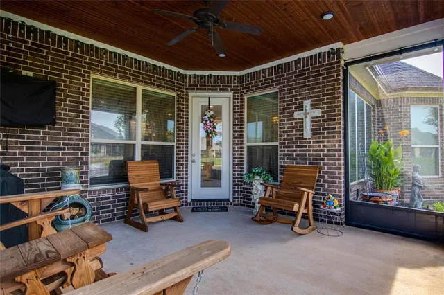 a view of a livingroom with furniture and a couch