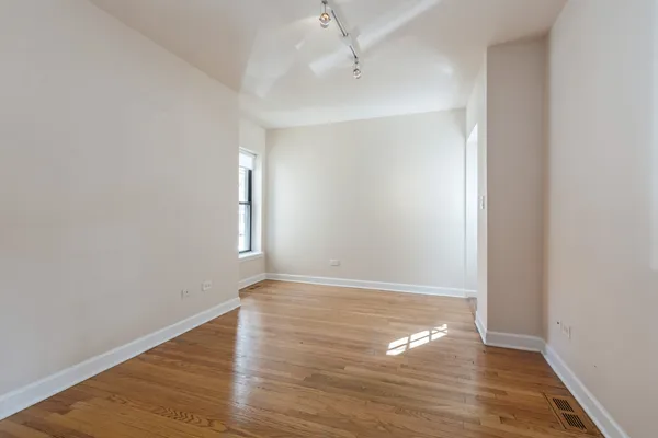 wooden floor in an empty room