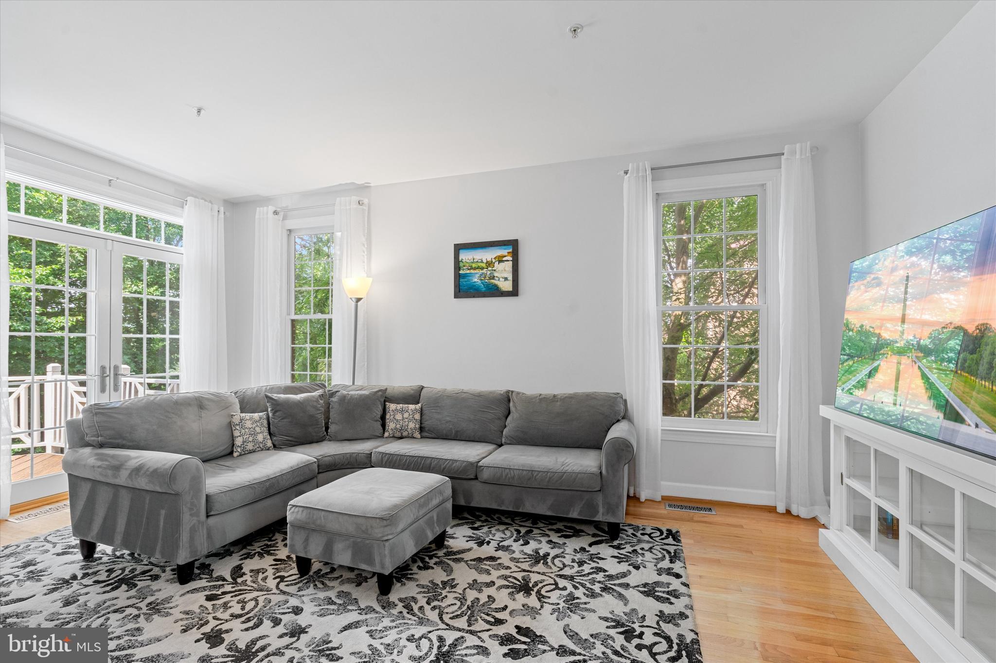 8512 Bells Ridge Terrace Potomac, MD 20854 - Photo 13 of 45 a living room with furniture and a rug