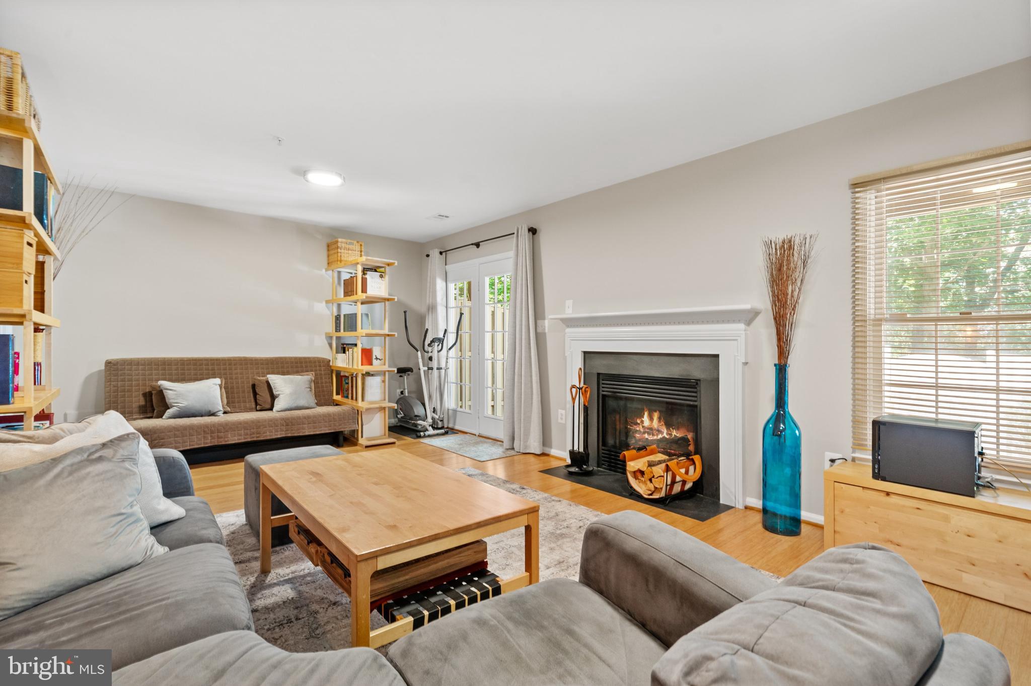 8512 Bells Ridge Terrace Potomac, MD 20854 - Photo 30 of 45 a living room with furniture and a fireplace