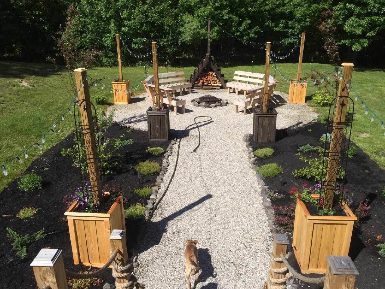 40 Fengler Road Scarborough, ME 04074 - Photo 54 of 59 Fire Pit Summertime