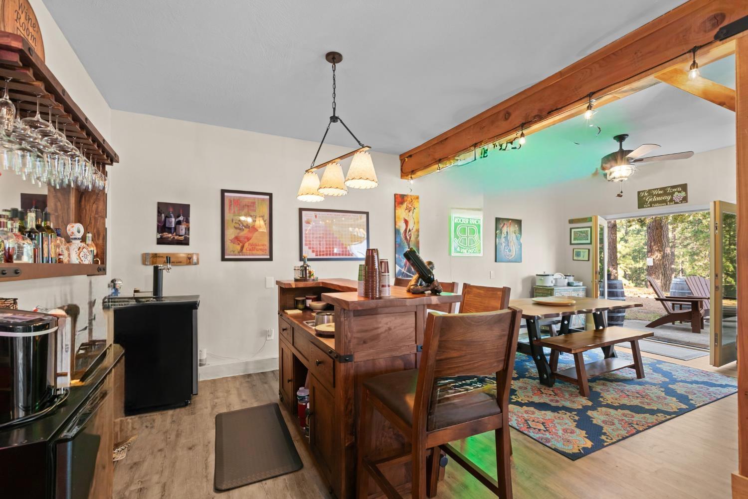17476 Fiddletown Road Fiddletown, CA 95629 - Photo 42 of 82 a view of a livingroom with furniture window and wooden floor