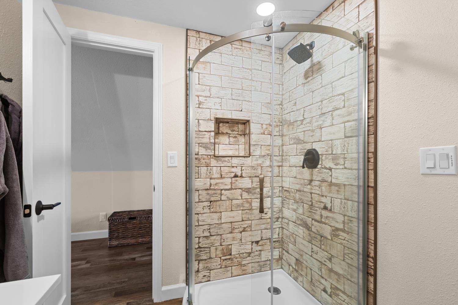 17476 Fiddletown Road Fiddletown, CA 95629 - Photo 59 of 82 a bathroom with a shower and a shower