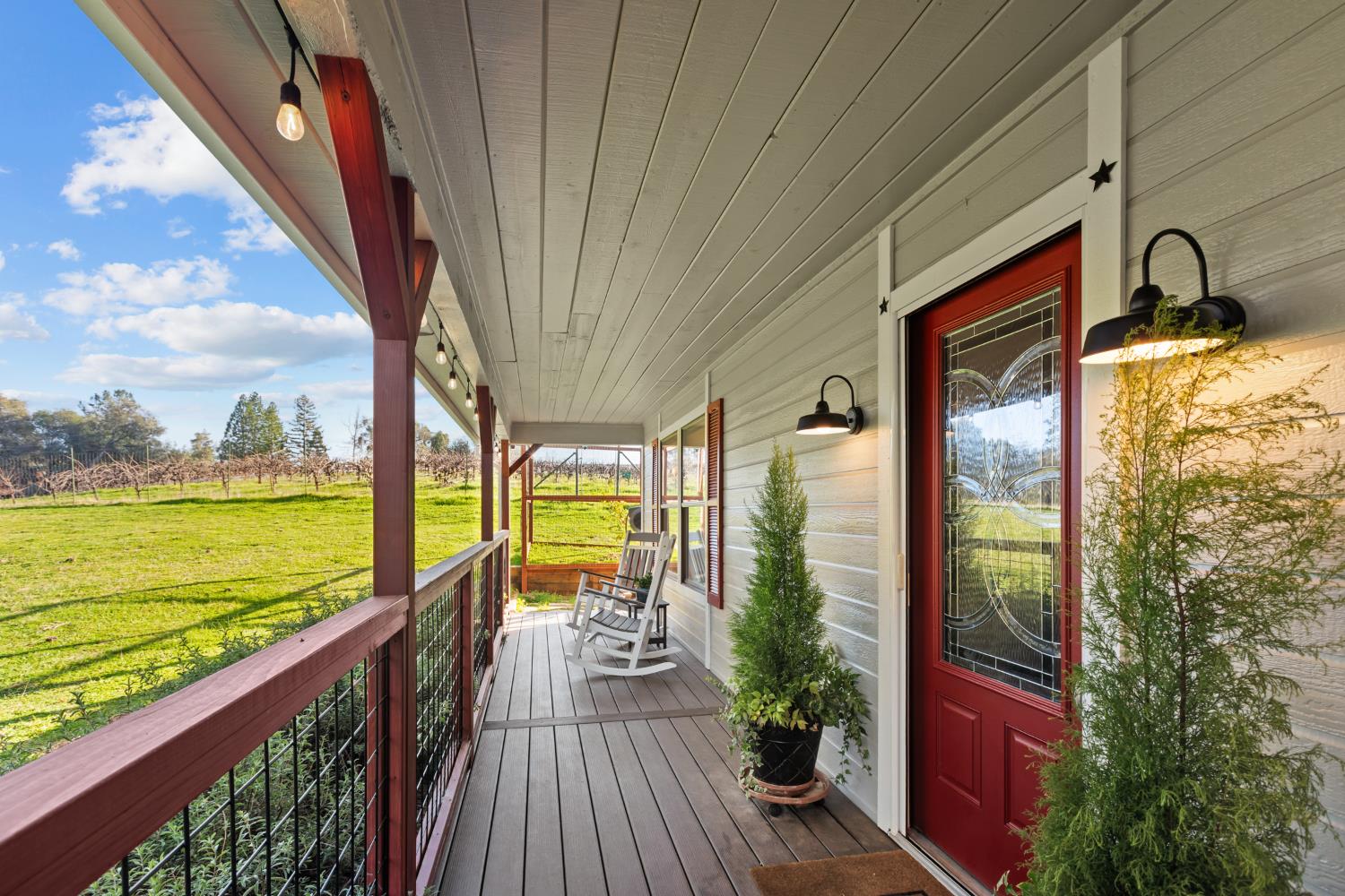 17476 Fiddletown Road Fiddletown, CA 95629 - Photo 10 of 82 Vineyard views from the front porch!