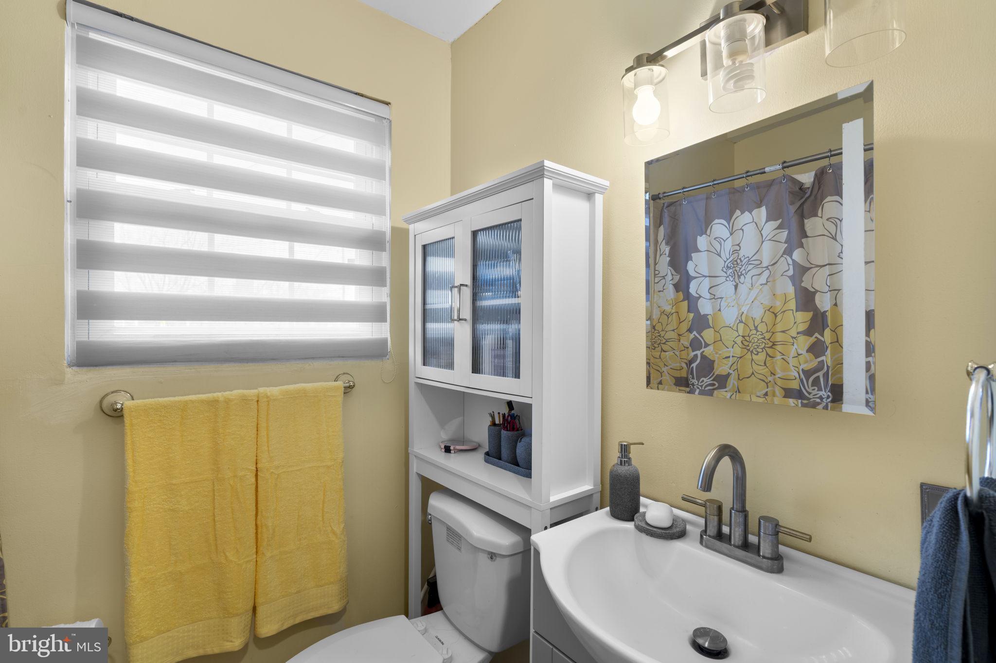 1232 Savannah Place Southeast Washington, DC 20032 - Photo 19 of 29 a bathroom with a sink and a mirror