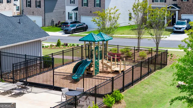 a view of a balcony with chairs